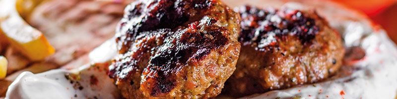 Vleesgerechten van de grill